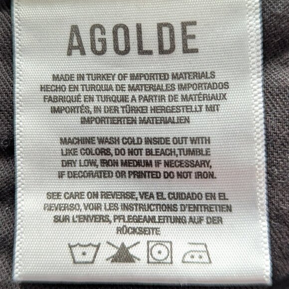 Agolde Lana Mid-Rise Straight Jeans BNWOT - Picture 8 of 9